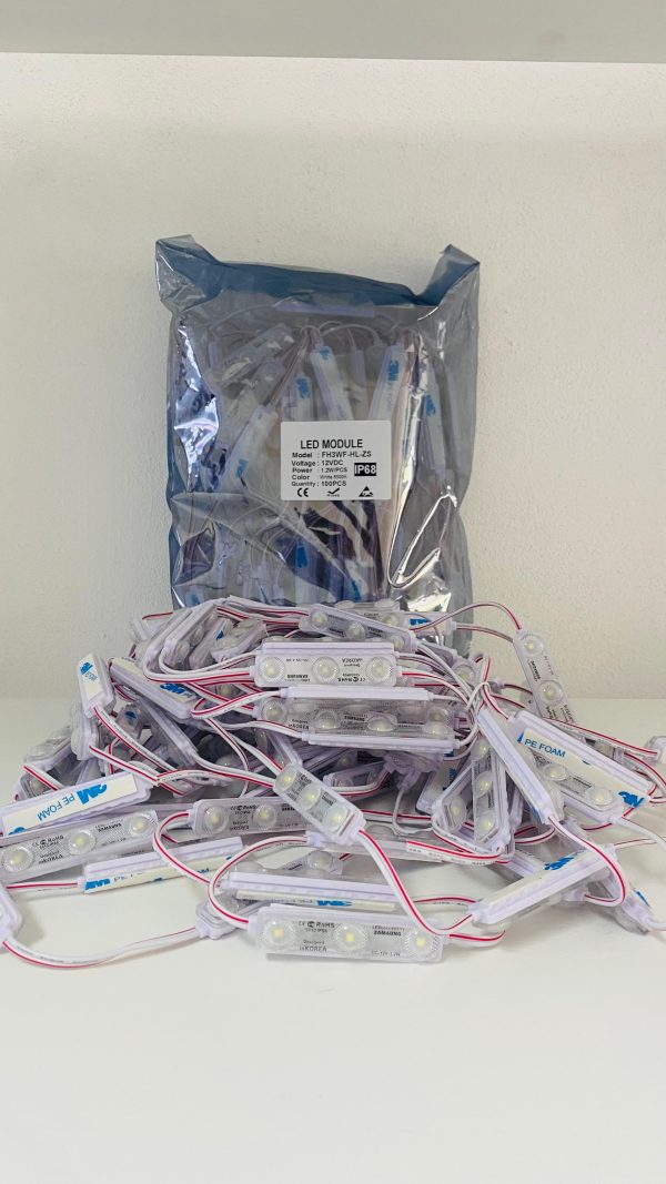 Bolsa De 100 Módulos Led 3 Diodos DC/12V Samsung