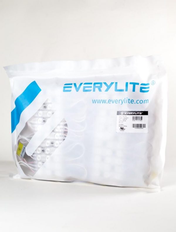Bolsa De 100 Módulos Led 3 Diodos DC/12V Everylite