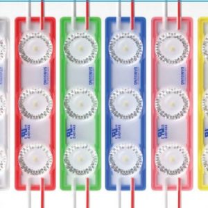 Módulos Led 3 Diodos DC/12V Samsung Colores