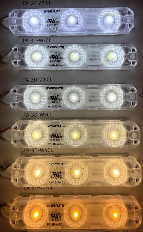 Módulos Led 3 Diodos DC/12V Everylite
