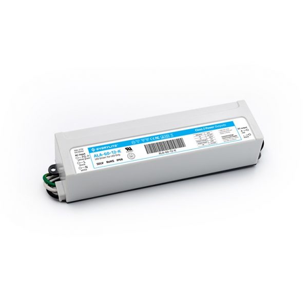 Transformador Everylite 60W 12V IP68