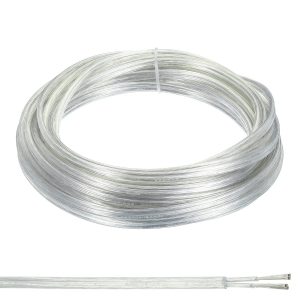 Metro de Cable Transparente