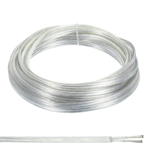 Metro de Cable Transparente