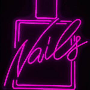 Rótulo de Neón - "Nails"