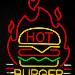 Rótulo de Neón - "Burger"