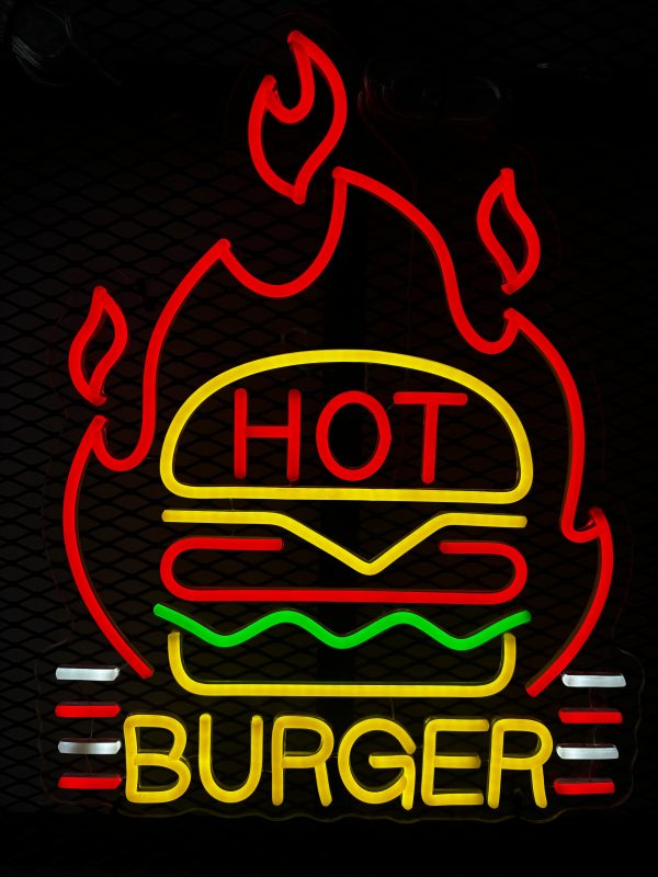 Rótulo de Neón - "Burger"